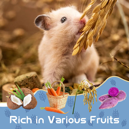 Natural Garden Fruit and Vegetable Hamster Food